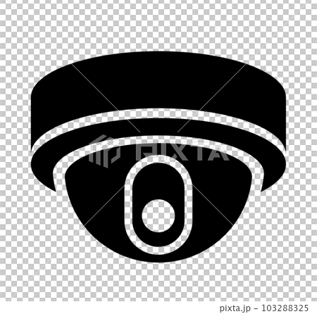 安全攝像頭監控攝像頭圖標說明 103288325