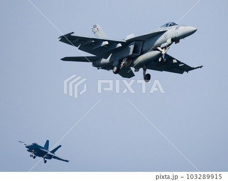 岩国基地  F/A-18E アメリカ海軍 VFA-115 103289915