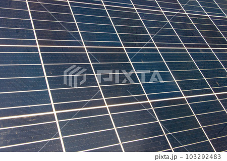 Solar panel, close up view. 103292483