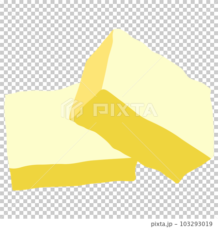 ナチュラルチーズのイラスト素材　ベクター 103293019