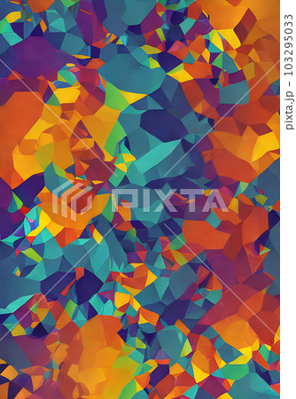 Geometric panels abstract pastel glitter diamond. 103295033