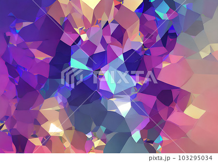 Geometric panels abstract pastel glitter diamond. 103295034
