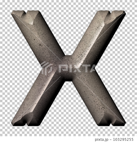 3D rendered illustration.Decorative letter with polish stone effect. 3D rendered illustration.Decorative letter with polish stone effect. 103295255