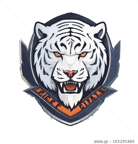 Exclusive Logo 779256, Tiger Mascot Logo