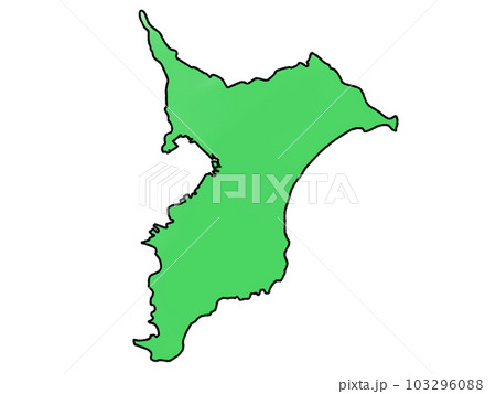 少しゆるい千葉県地図 少しゆるい千葉県地図 103296088