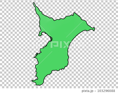 少しゆるい千葉県地図 少しゆるい千葉県地図 103296088