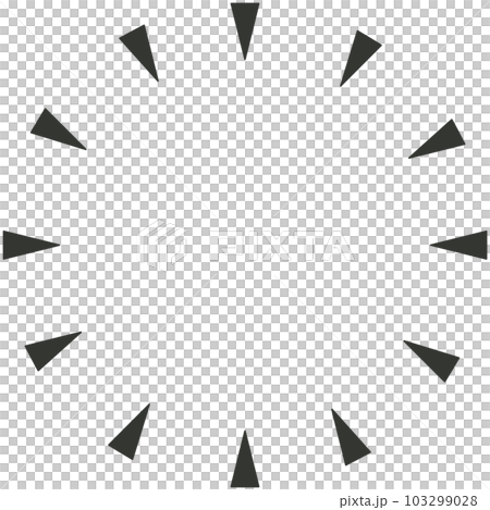 円形のコピースペース 103299028