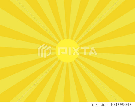 日の出風の背景 103299047