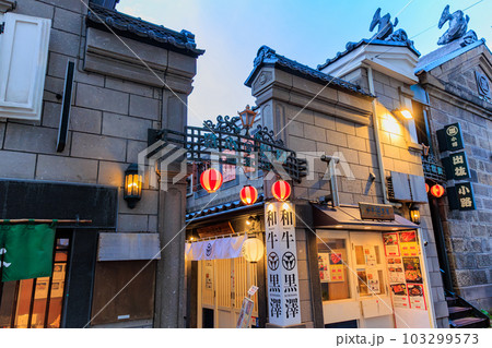 北海道　小樽市　20軒の名店が集まる 小樽出抜小路 103299573