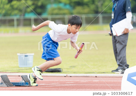 陸上大会のスタート 陸上大会のスタート 103300617