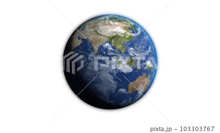 4K 3D Earth Loop Ratation 4K 3D Earth Loop Ratation 103303767