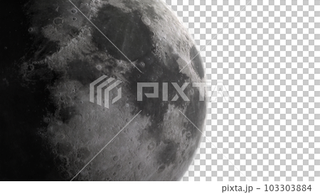 Close Up Earth World Moon Rotation Planet On Galaxy Space Background Close Up Earth World Moon Rotation Planet On Galaxy Space Background 103303884