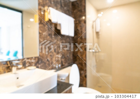 abstract blur restroom and toilet 103304417