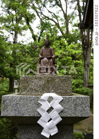 伏見神宝神社 大伴家持像 伏見神宝神社 大伴家持像 103307022