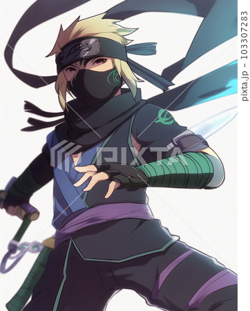 少年忍者のイラスト素材 [103307283] - PIXTA