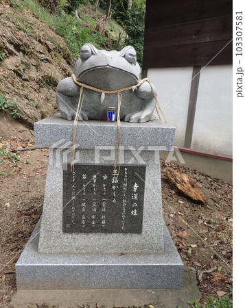 兵庫県姫路市山野井町、姫路城の北西の男山にある男山八幡宮 兵庫県姫路市山野井町、姫路城の北西の男山にある男山八幡宮 103307581