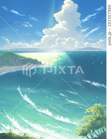 海と入道雲 海と入道雲 103307980