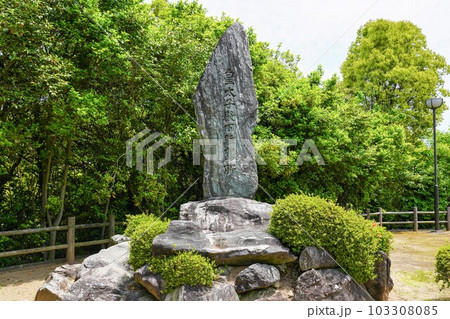 松山・道後温泉近くの新緑の道後公園 松山・道後温泉近くの新緑の道後公園 103308085