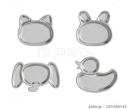 動物の形をしたトレイ 103309142