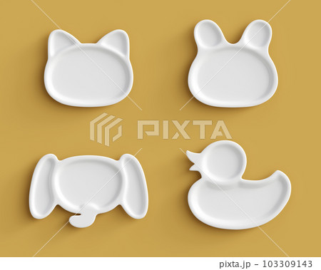 動物の形をしたトレイ 103309143