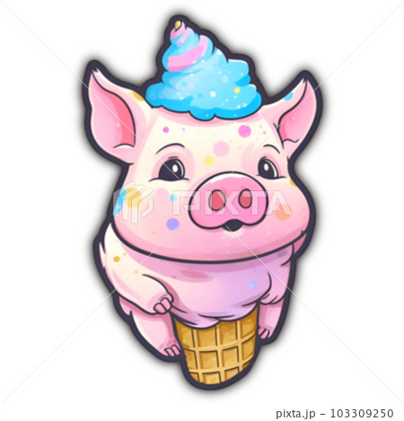 Pork Ice Cream 103309250