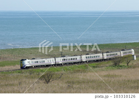 海岸線を駆ける特急おおぞら おおぞら 根室本線 石勝線 キハ261 海岸線を駆ける特急おおぞら おおぞら 根室本線 石勝線 キハ261 103310126