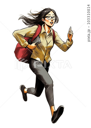 女性の会社員、female office worker(generative ai) 103310814