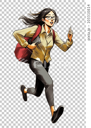 女性の会社員、female office worker(generative ai) 103310814