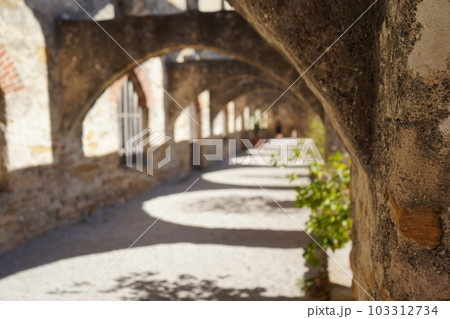 ミッションズ国立歴史公園　伝道所の周りの景色 103312734