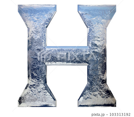 3D rendered illustration.Rough chrome letter.Art font. 3D rendered illustration.Rough chrome letter.Art font. 103313192