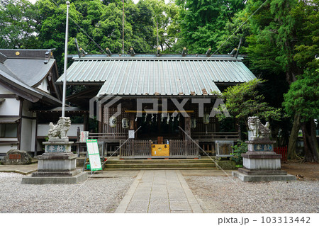 古い創建の伊豆美神社（東京都狛江市） 103313442