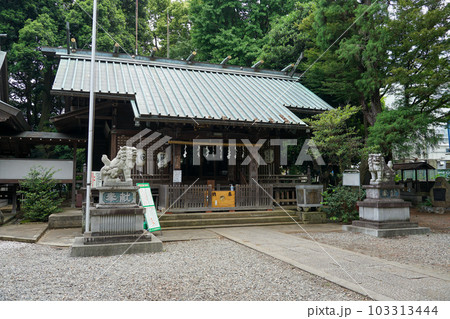 古い創建の伊豆美神社（東京都狛江市） 103313444