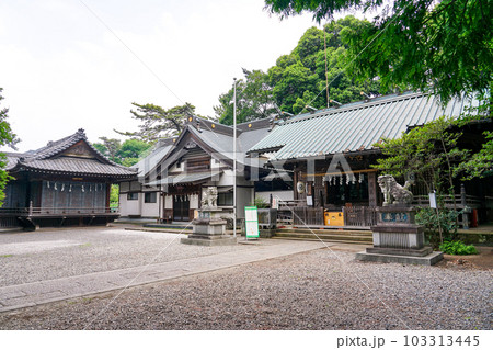 古い創建の伊豆美神社(東京都狛江市) 古い創建の伊豆美神社(東京都狛江市) 103313445