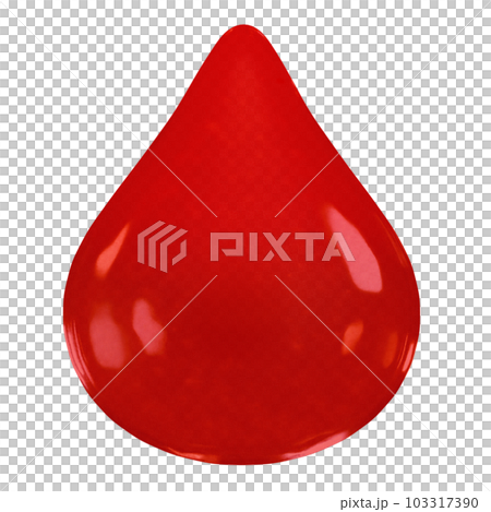 Red blood Illustration on transparent PNG - Similar PNG