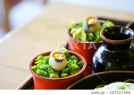 とろろそば用のうずらの卵 とろろそば用のうずらの卵 103321466