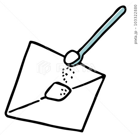 薬さじと薬包紙単色 103322880