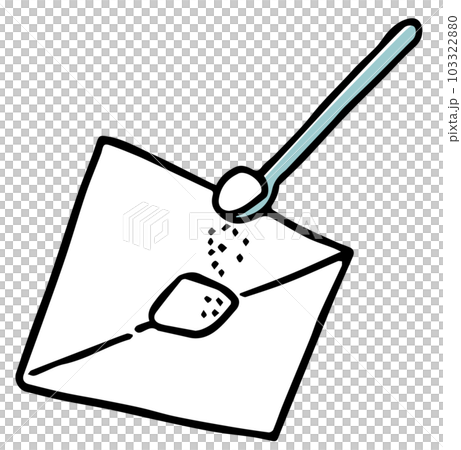 薬さじと薬包紙単色 103322880