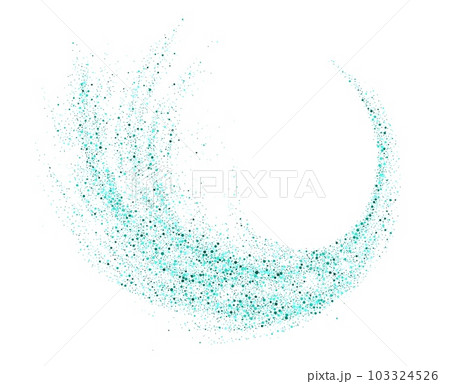 Abstract shiny green glitter design element 103324526