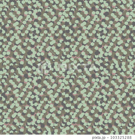 Seamless hexagonal abstract pattern on a pink backgraund Seamless hexagonal abstract pattern on a pink backgraund 103325288