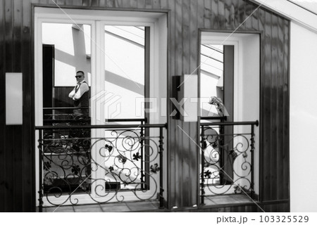 portrait of the groom of a man in the morning before the wedding portrait of the groom of a man in the morning before the wedding 103325529