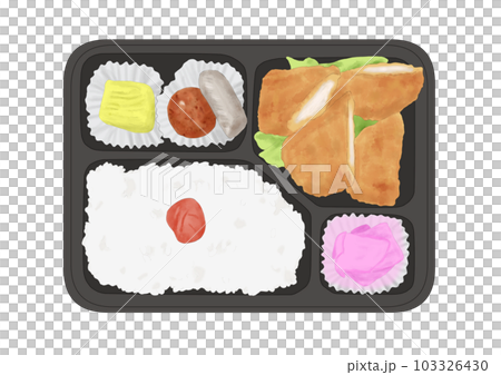 Takeout fried lunch box (hand drawn) Takeout fried lunch box (hand drawn) 103326430