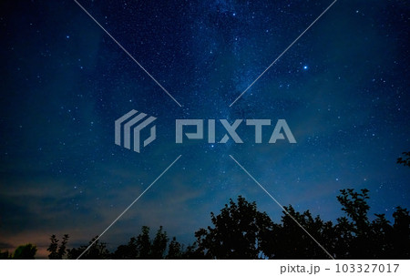 Night sky and milky way Night sky and milky way 103327017