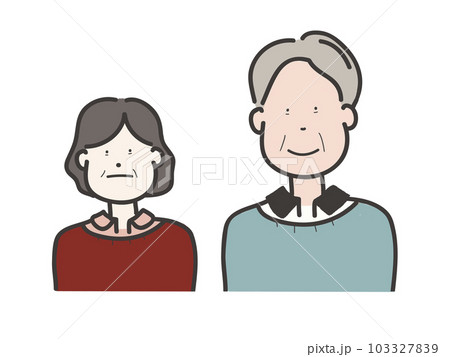 人物 シニアの夫婦 人物 シニアの夫婦 103327839
