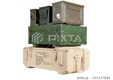 Ammunition crates and boxes. Ammunition crates and boxes. 103327884