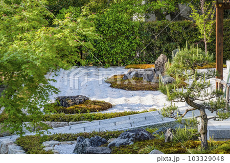 総本山仁和寺 令和阿弥陀堂前の庭 総本山仁和寺 令和阿弥陀堂前の庭 103329048