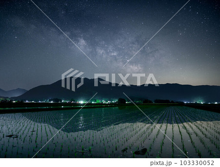 荒島岳と天の川 荒島岳と天の川 103330052