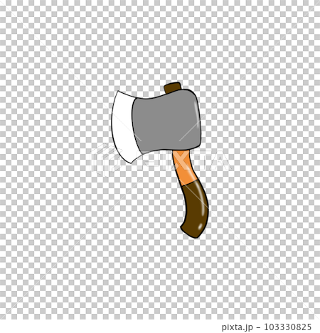 Cleaver, Use it to cut wood and cook food. hand draw, element, 103330825