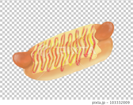 hot dog with cheese hot dog with cheese 103332009