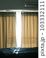 カーテンの間から日差し カーテンの間から日差し 103332111