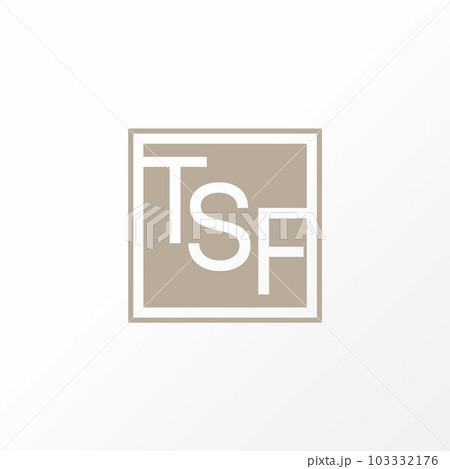 Logo design graphic concept creative abstract premium free vector stock letter TSF sans serif font on rectangular block. Related to initial monogram Logo design graphic concept creative abstract premium free vector stock letter TSF sans serif font on rectangular block. Related to initial monogram 103332176